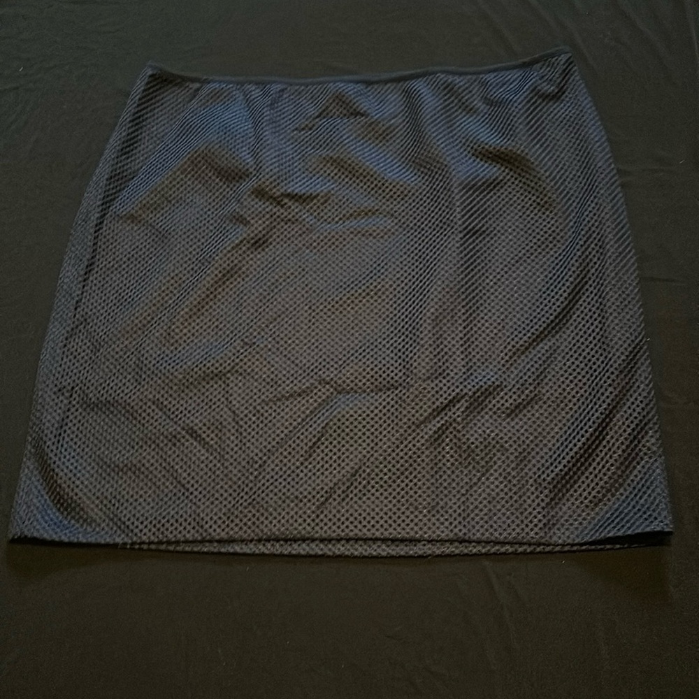 Nautica navy blue mini skirt size 14